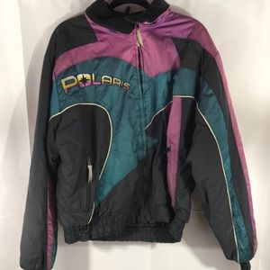 Polaris VTG Thermo Jacket Multi Teal Black